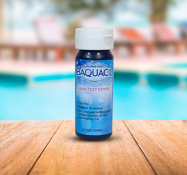 Baquacil 4-Way Test Strips (25 Strips)