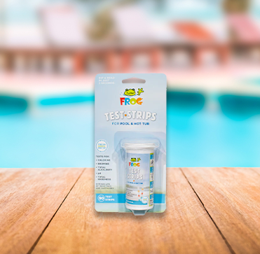 Frog Test Strips for spa and hot tub water testing – Available at Pools Plus More, Yorktown Heights, NY.