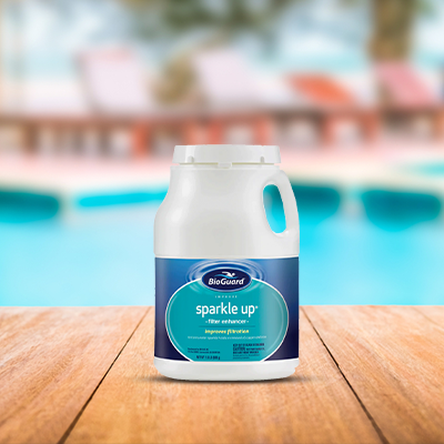 Pool Filter Enhancer Chlorine Tablets 1 Inch BioGuard Sparkle Up Filter Enhancer - 1.5 Lb ...