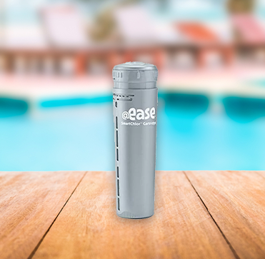 FROG @ease SmartChlor Replacement Cartridges (3-pack) for hot tub water sanitizing – Available at Pools Plus More, Yorktown Heights, NY.